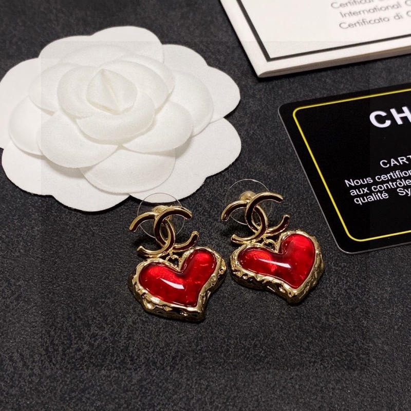 Ch*el earrings